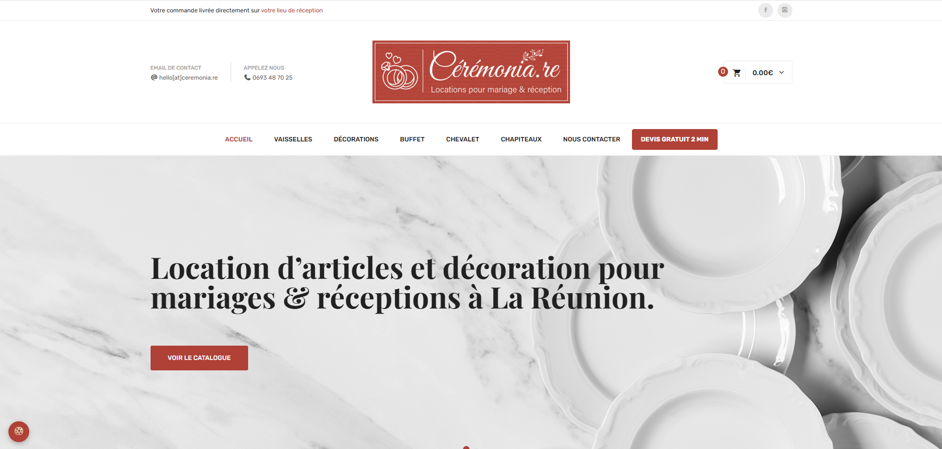 Exemple de site internet en abonnement